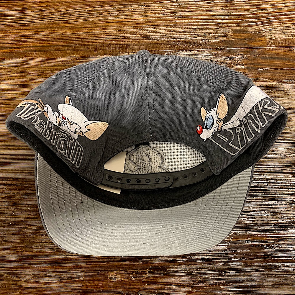 VINTAGE 90s Pinky and the Brain Animaniacs Hat NWT